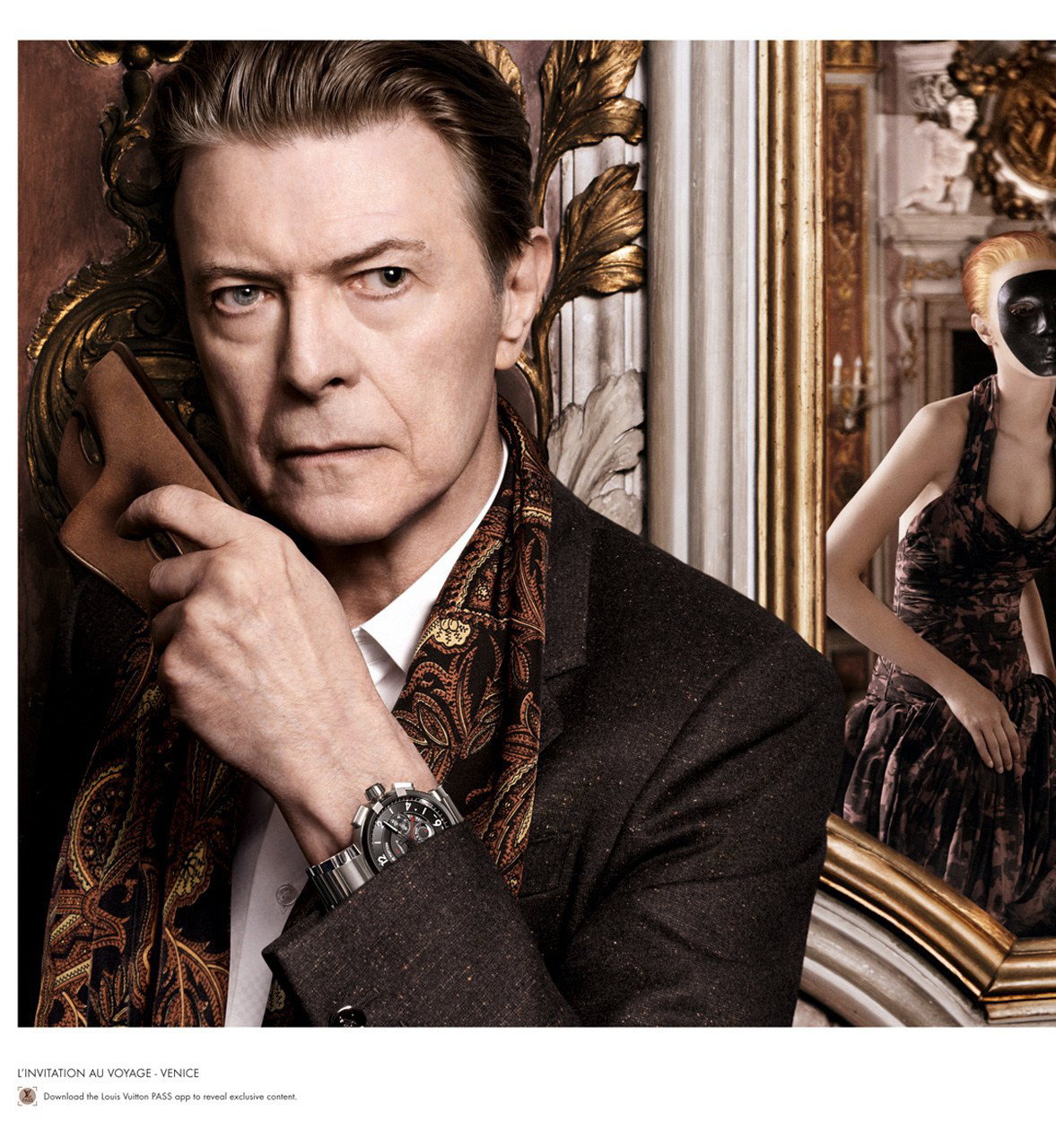 David Bowie i Arizona Muse w kampanii Louis Vuitton