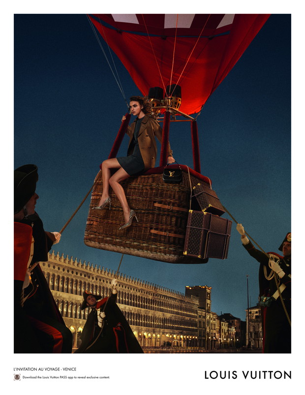 David Bowie i Arizona Muse w kampanii Louis Vuitton