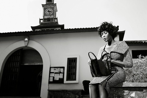 Elegancka Naomi Campbell w W Magazine