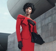Elegancka Naomi Campbell w W Magazine