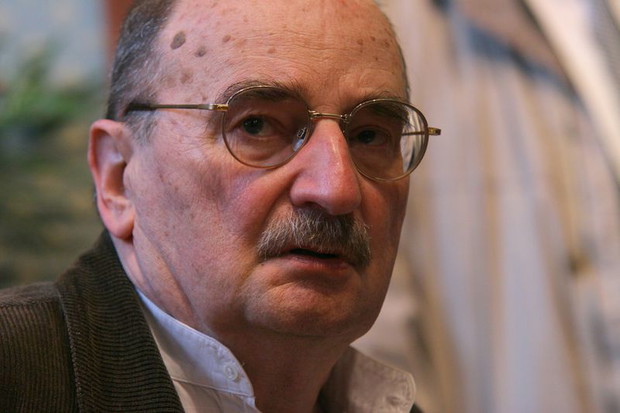Sławomir Mrożek (29.06.1930-15.08.2013), dramatopisarz, prozaik oraz rysownik, autor takich dzieł jak Tango, Emigranci, Męczeństwo Piotra Oheya, Indyk i Miłość na Krymie, fot. East News