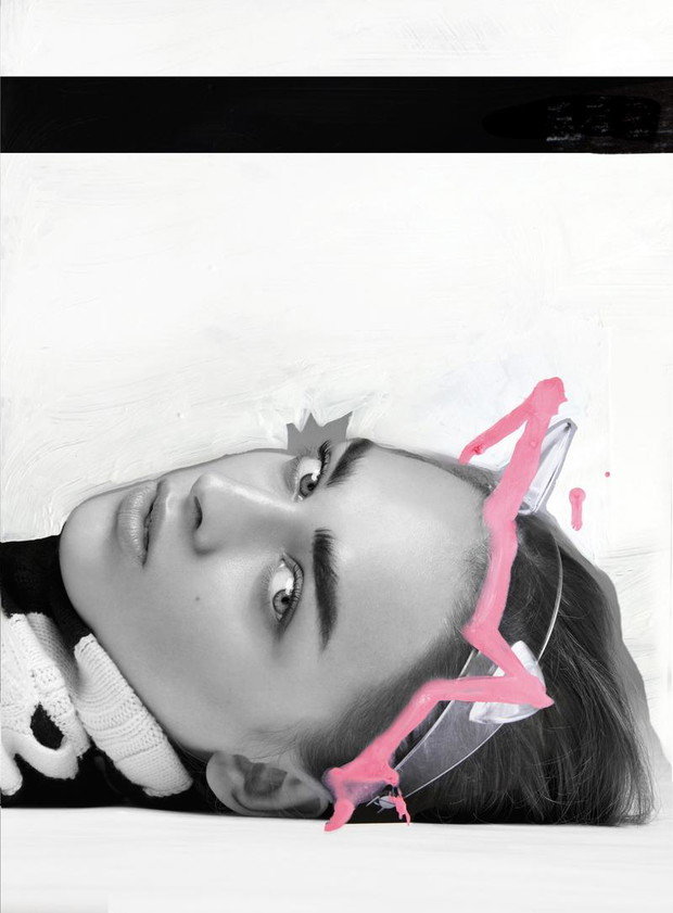 Daga Ziober w sesji dla Flair listopad 2013, fot. Quentin Jones