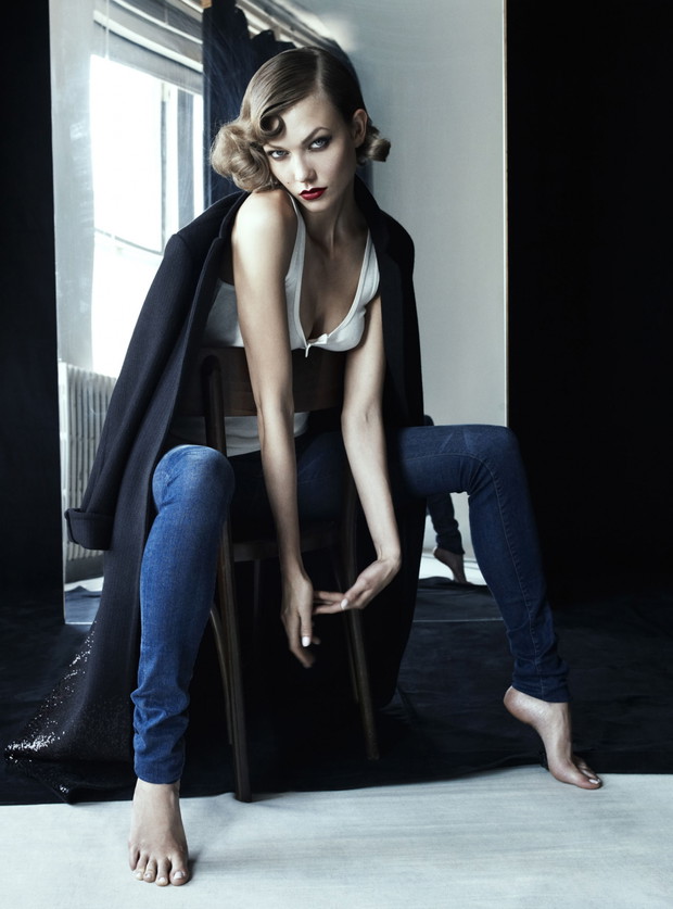 Karlie Kloss w wersji retro dla Antidote
