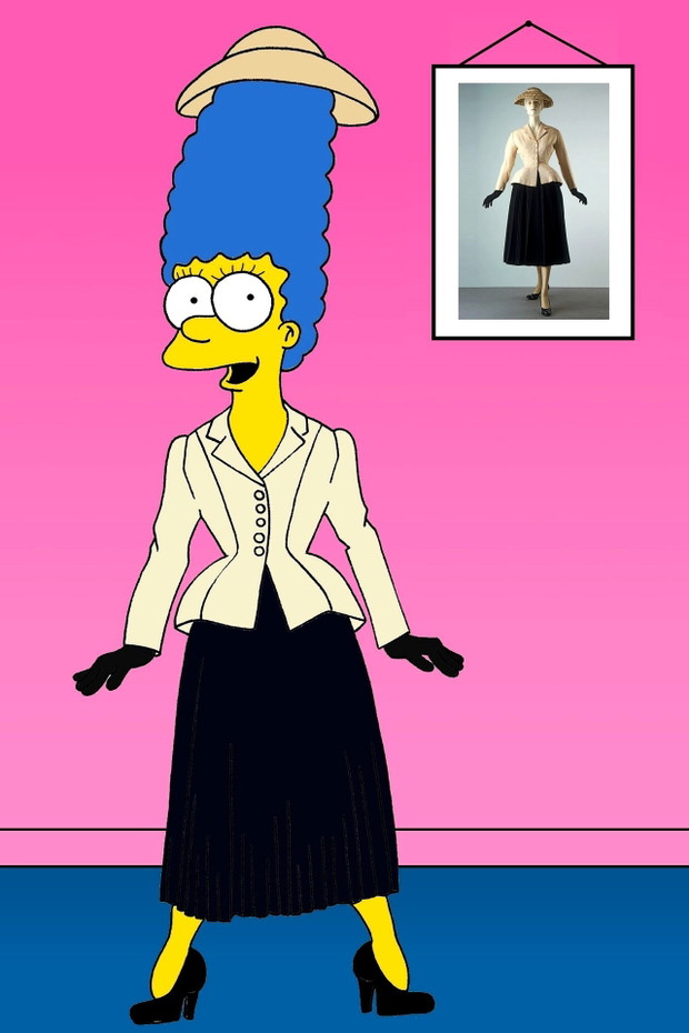 Marge Simpson w legendarnych stylizacjach