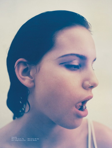 Moffy w sesji dla POP Magazine, fot. Tyrone Lebon