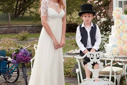 Suknie ślubne 2014: kampania Jenny Packham wiosna 2014