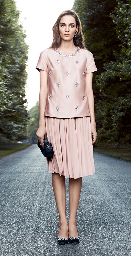 Zuzanna Bijoch w kampanii świątecznej Tory Burch