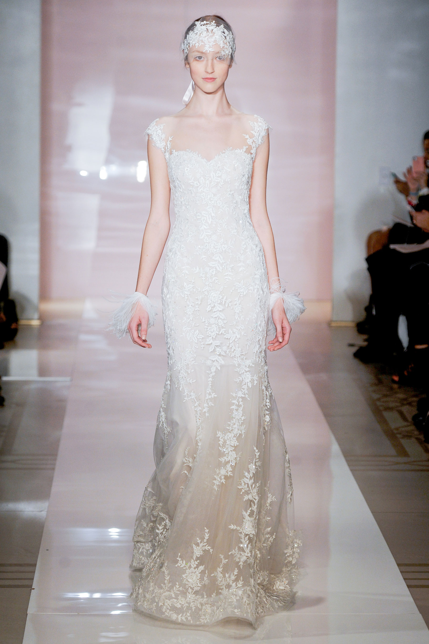 Suknie ślubne 2014: Reem Acra jesień 2014