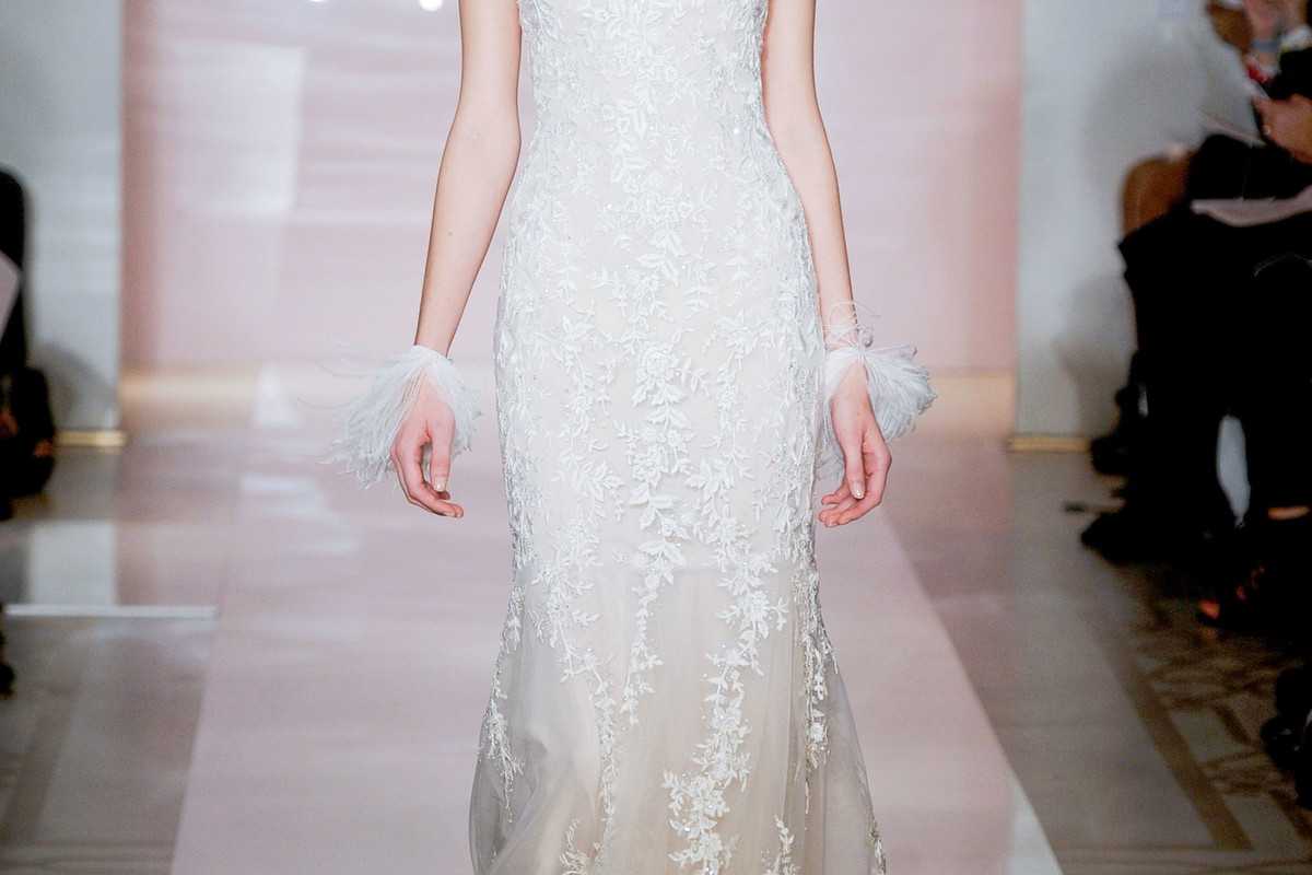 Suknie ślubne 2014: Reem Acra jesień 2014