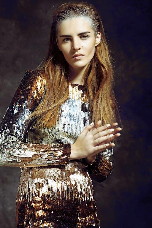 Asia Piwka w lookbooku Chaos by Marta Boliglova