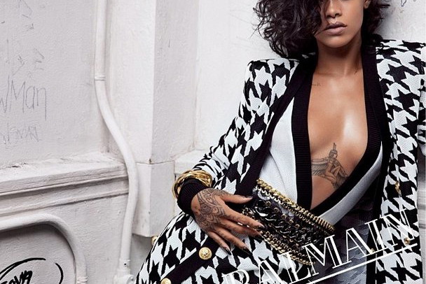 Rihanna w kampanii Balmain wiosna-lato 2014