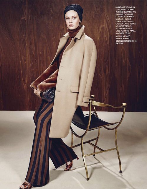 Paulina Heiler ponownie dla ELLE France (fot. Marcin Tyszka)