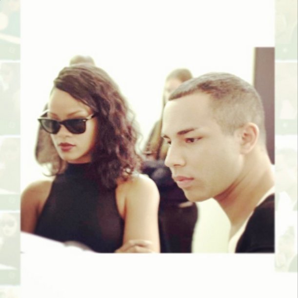 Rihanna w kampanii Balmain wiosna-lato 2014