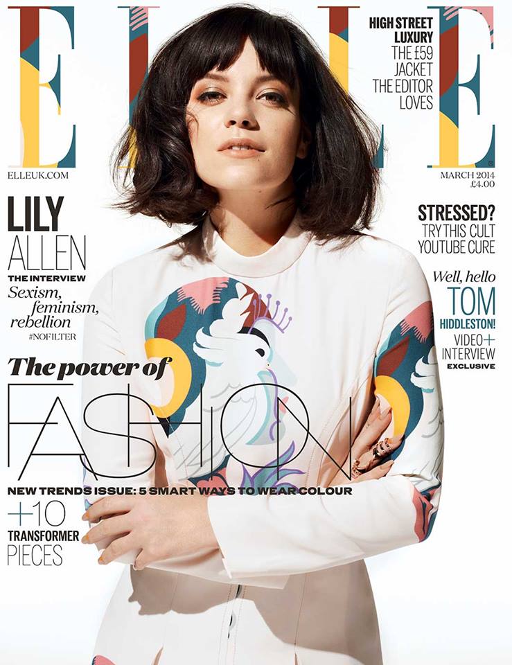 Lily Allen w marcowym numerze ELLE UK