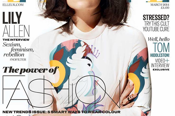 Lily Allen w marcowym numerze ELLE UK