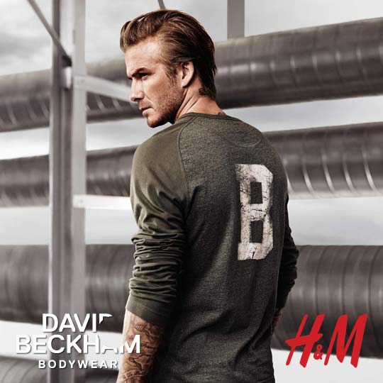 David Beckham w wiosennej kampanii H&M