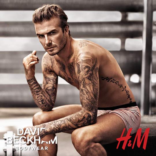 David Beckham w wiosennej kampanii H&M