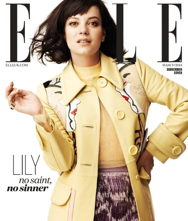 Lily Allen w marcowym numerze ELLE UK