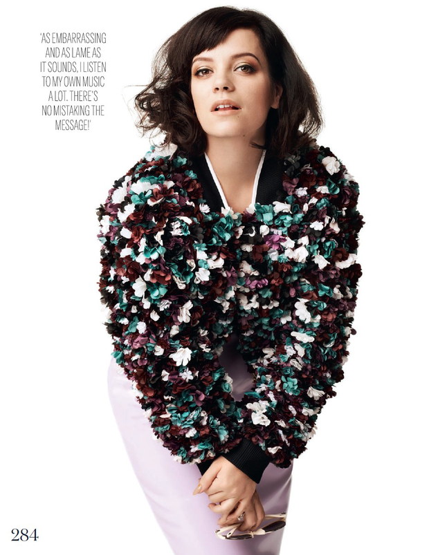 Lily Allen w marcowym numerze ELLE UK