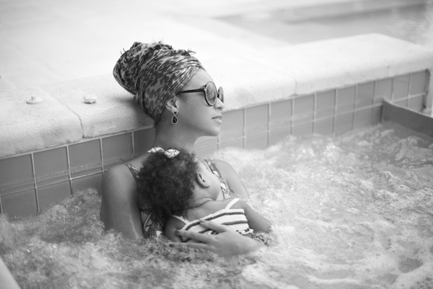 Prywatne zdjęcia Beyoncé i Blue Ivy