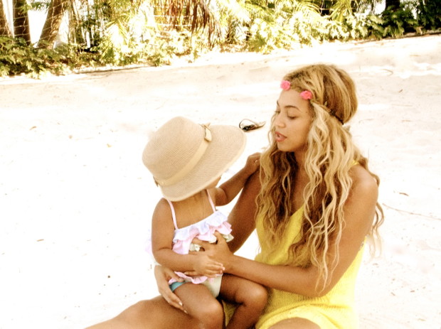 Prywatne zdjęcia Beyoncé i Blue Ivy