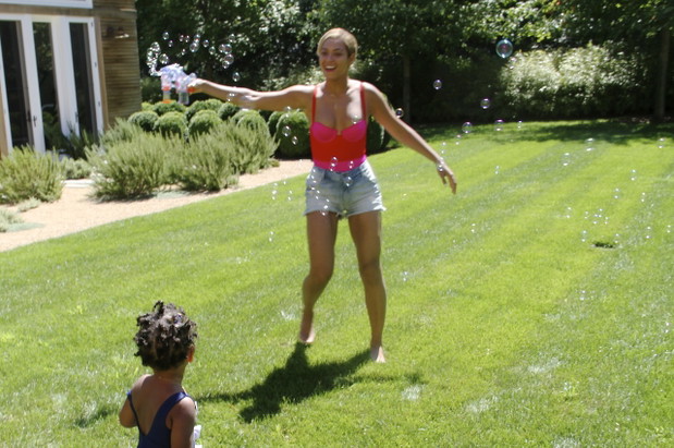 Prywatne zdjęcia Beyoncé i Blue Ivy