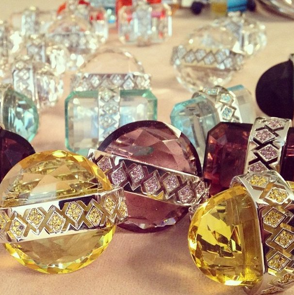 Versace haute couture wiosna-lato 2014: relacja Instagram