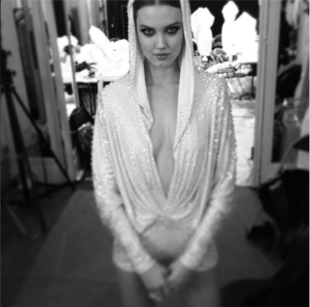 Versace haute couture wiosna-lato 2014: relacja Instagram