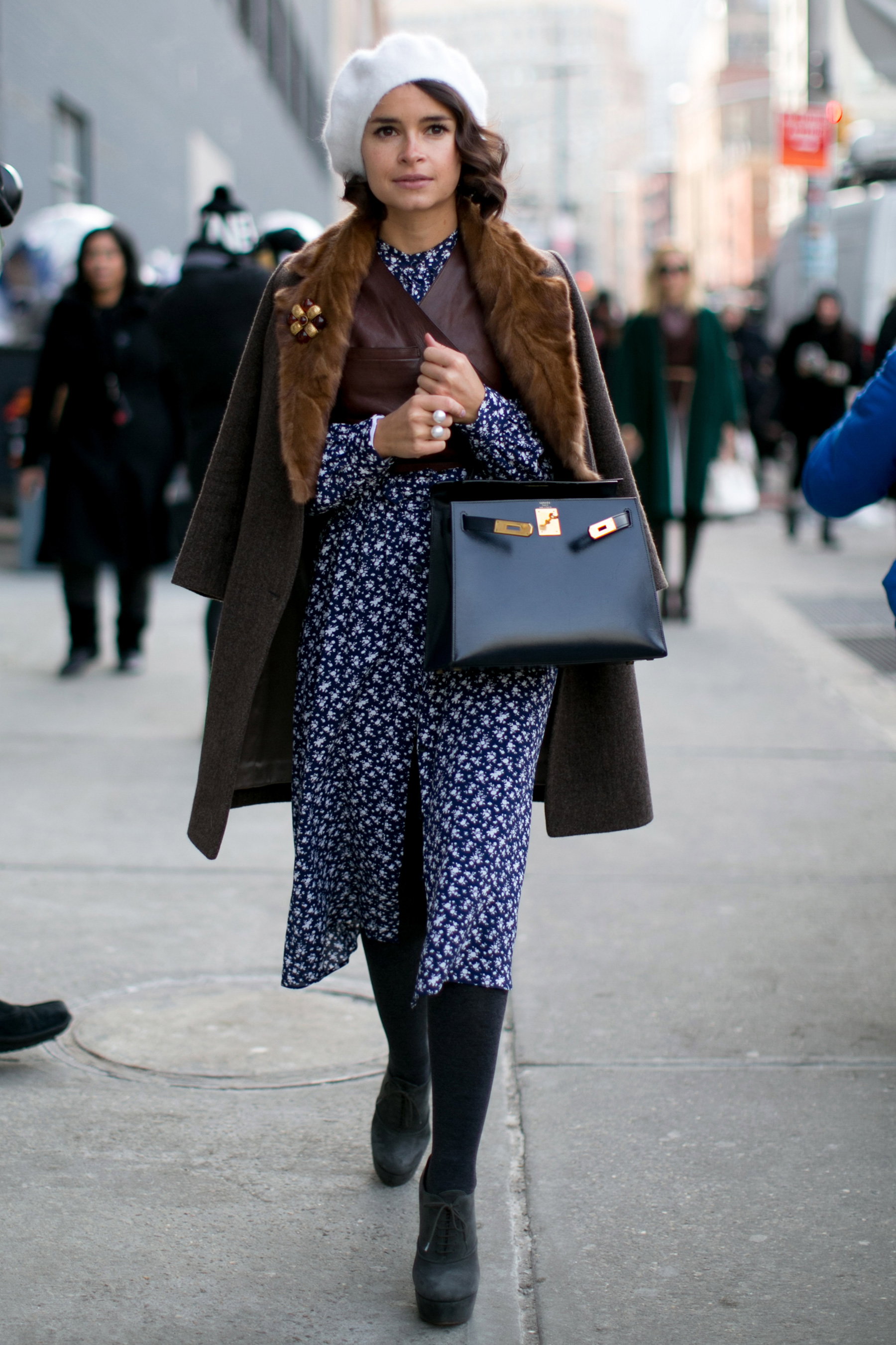 Street fashion: NYFW jesień-zima 2014/2015, dzień 7