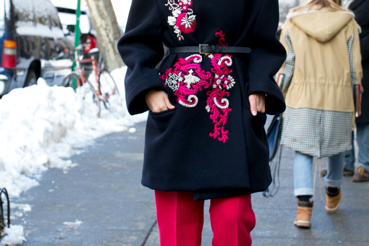 Street fashion: NYFW jesień-zima 2014/2015, dzień 5