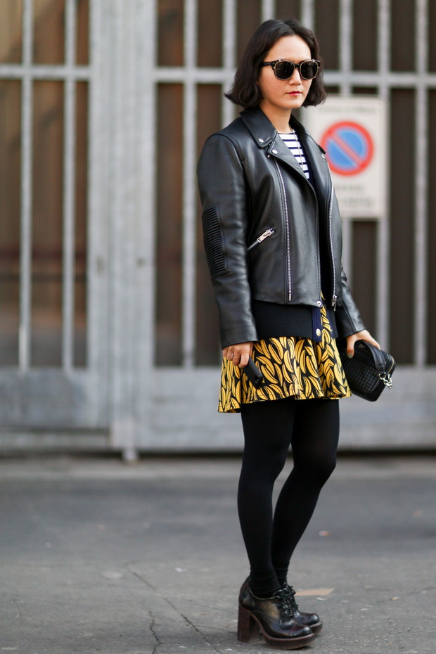 Street fashion: Milan Fashion Week jesień-zima 2014/2015