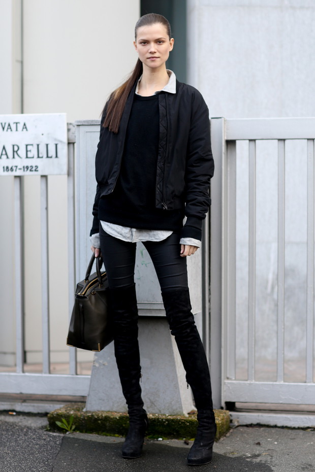 Street fashion: Milan Fashion Week jesień-zima 2014/2015