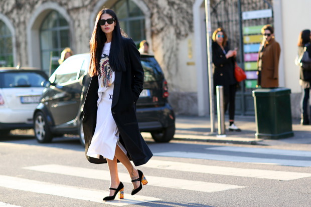 Street fashion: Milan Fashion Week jesień-zima 2014/2015