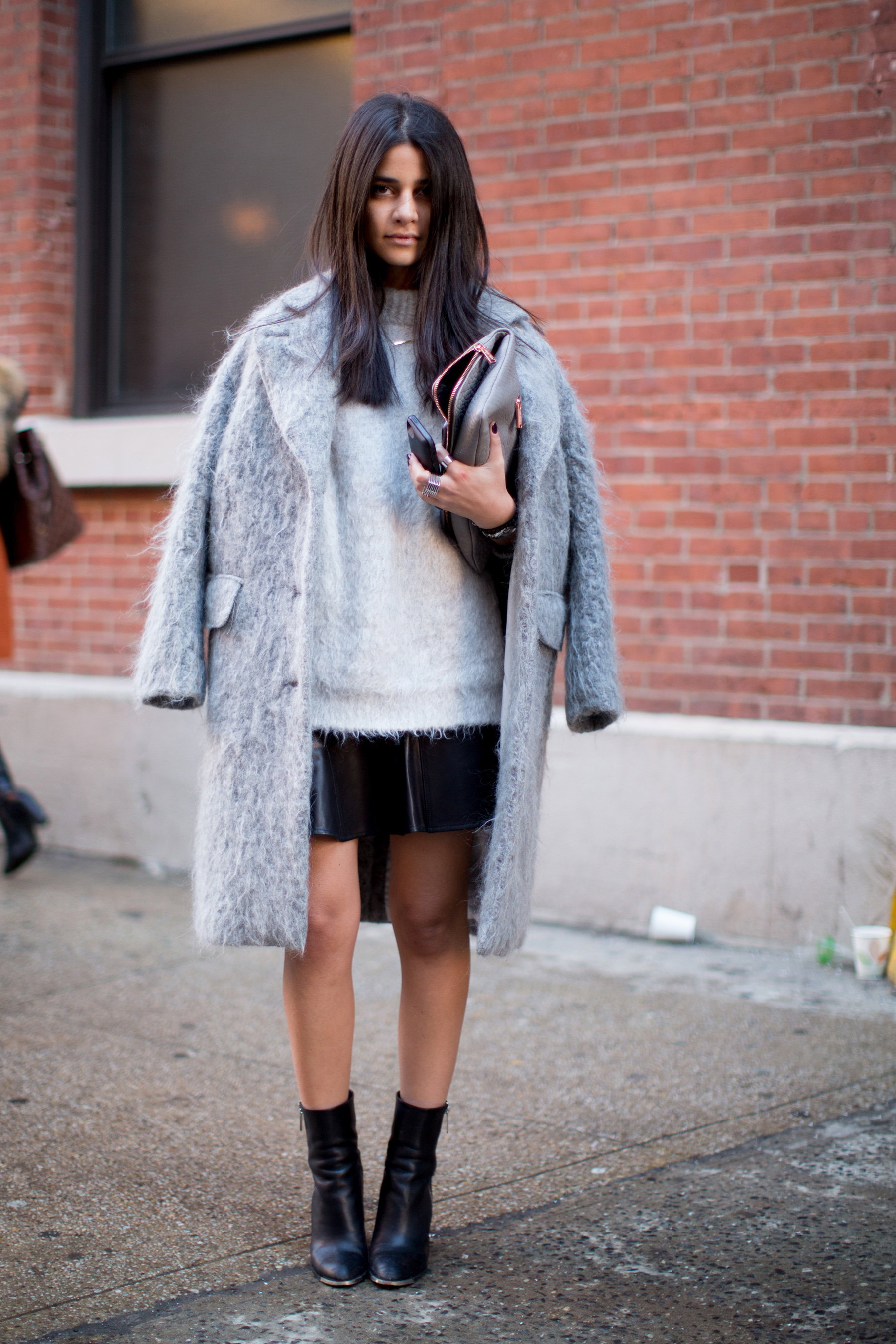 Street fashion: NYFW jesień-zima 2014/2015, dzień 1