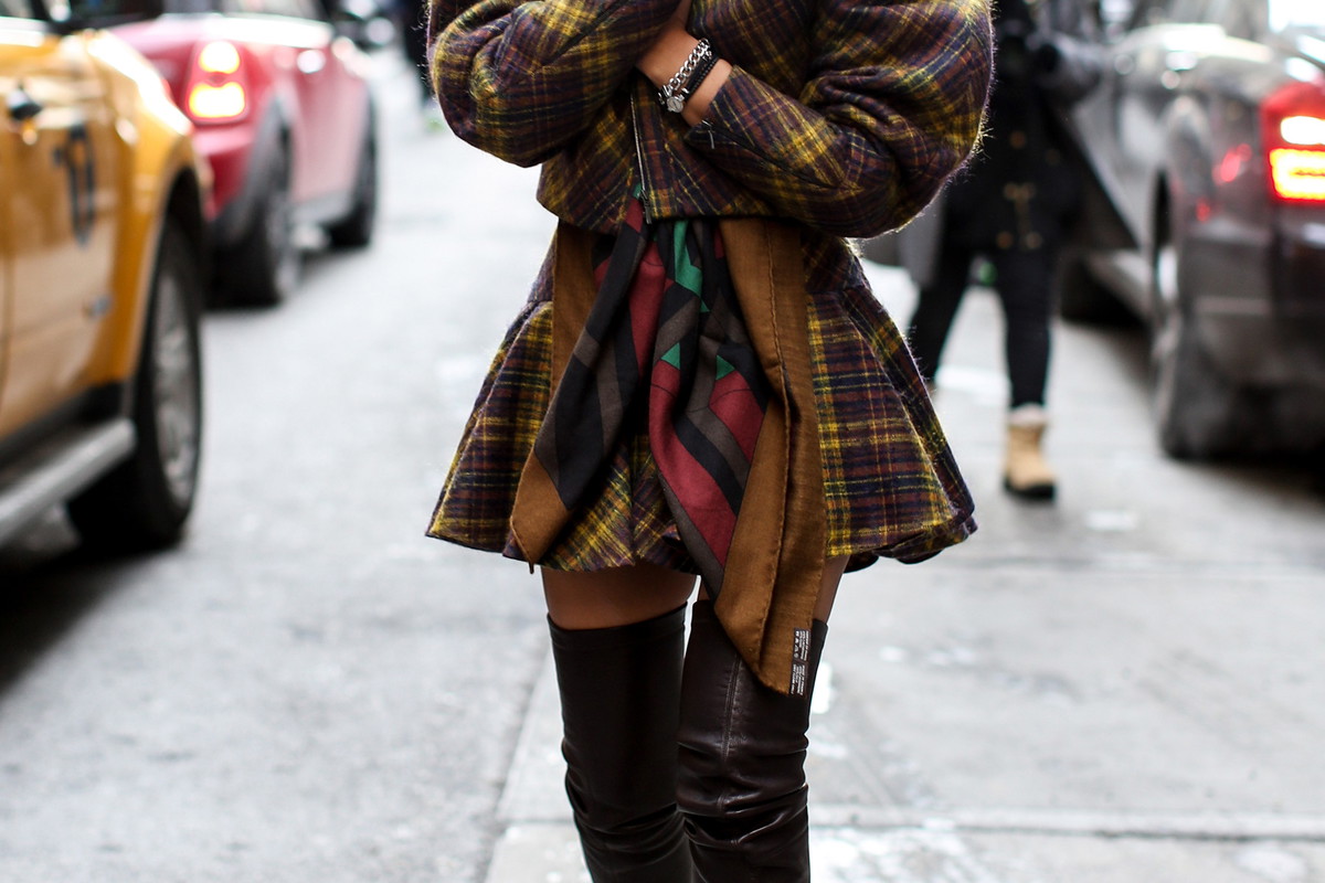 Street fashion: NYFW jesień-zima 2014/2015, dzień 4
