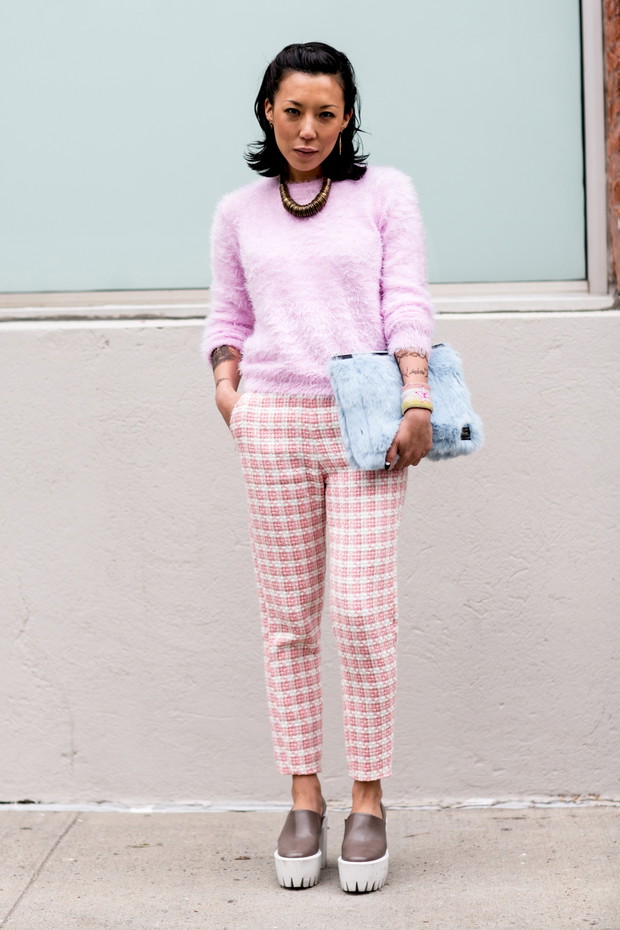 Street fashion: NYFW jesień-zima 2014/2015, dzień 4