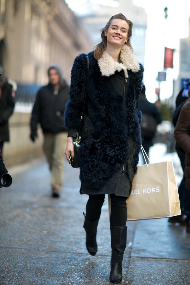 Street fashion: NYFW jesień-zima 2014/2015, dzień 5