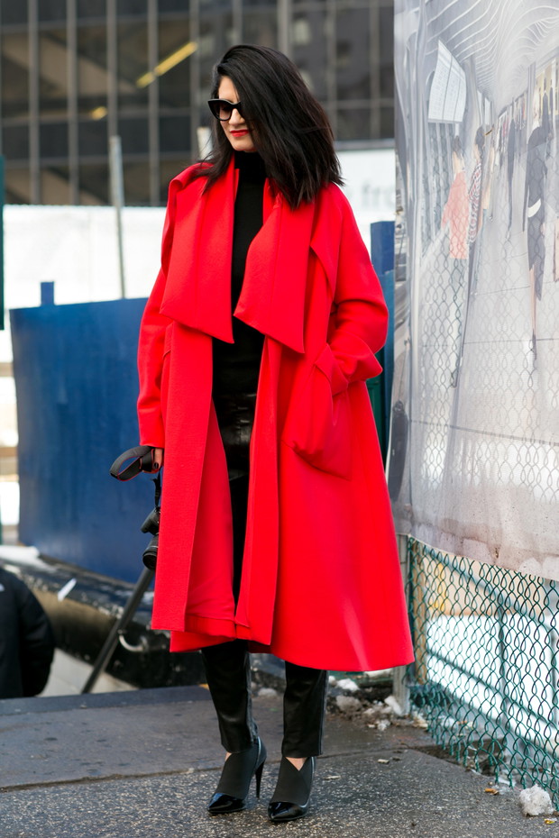 Street fashion: NYFW jesień-zima 2014/2015, dzień 5