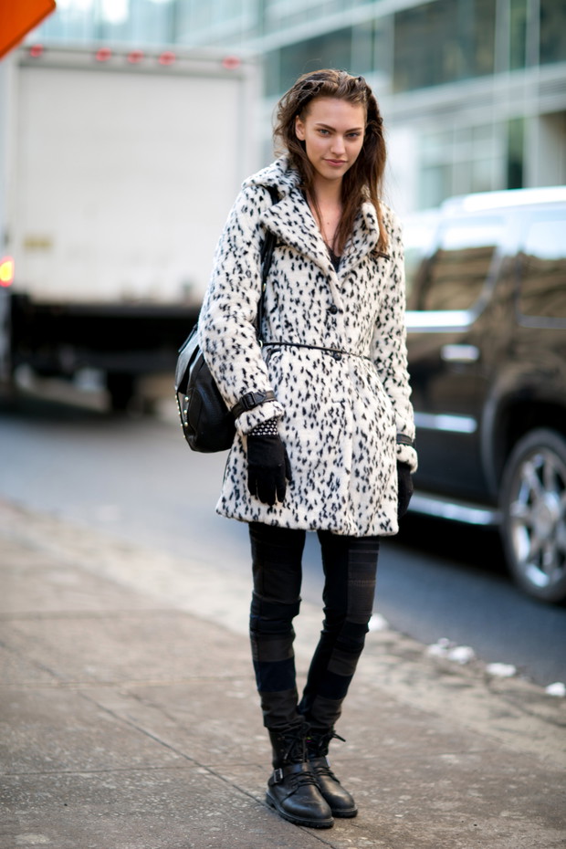 Street fashion: NYFW jesień-zima 2014/2015, dzień 5