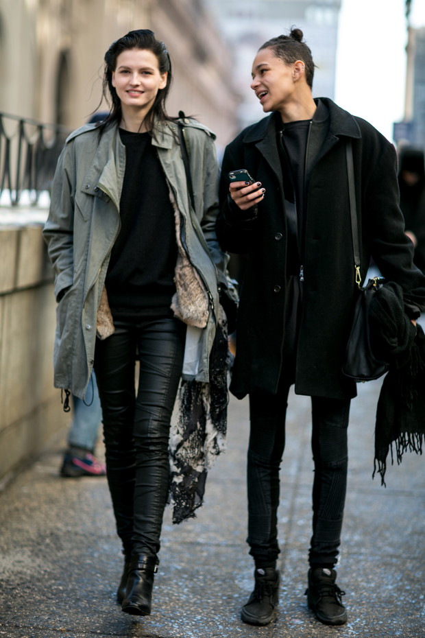 Street fashion: NYFW jesień-zima 2014/2015, dzień 5