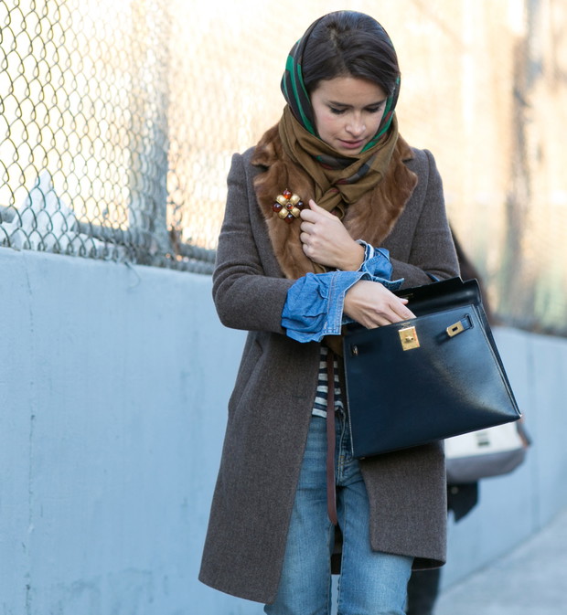 Street fashion: NYFW jesień-zima 2014/2015, dzień 6