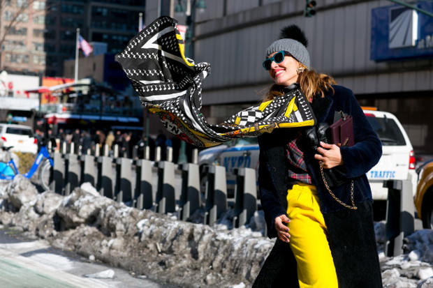 Street fashion: NYFW jesień-zima 2014/2015, dzień 6