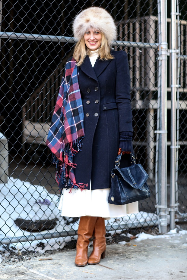 Street fashion: NYFW jesień-zima 2014/2015, dzień 6