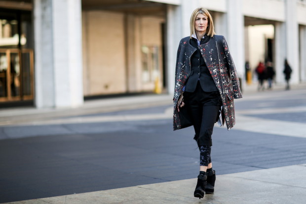 Street fashion: NYFW jesień-zima 2014/2015, dzień 6