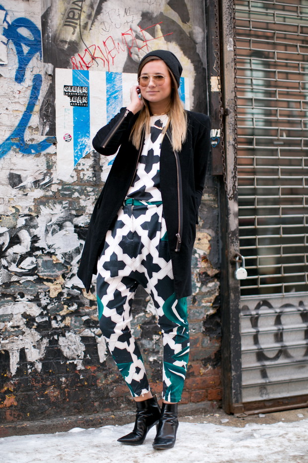 Street fashion: NYFW jesień-zima 2014/2015, dzień 7