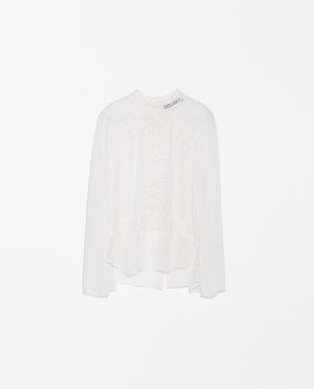 Trendy wiosna lato 2014: haftowane koszule
