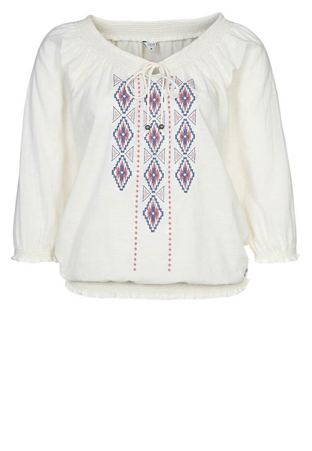 Trendy wiosna lato 2014: haftowane koszule