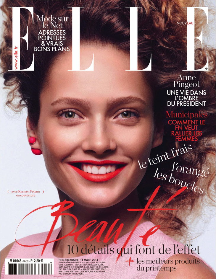 Karmen Pedaru dla ELLE France!