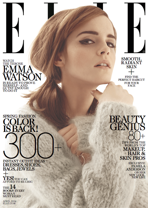 Emma Watson w kwietniowym ELLE US!
