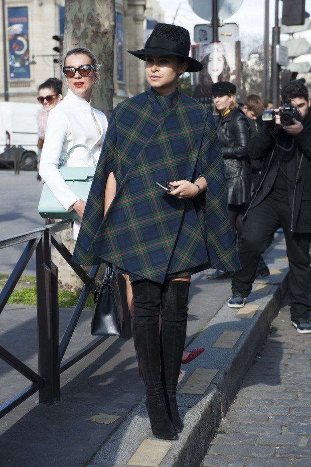 Street fashion: Paris Fashion Week jesień-zima 2014/2015